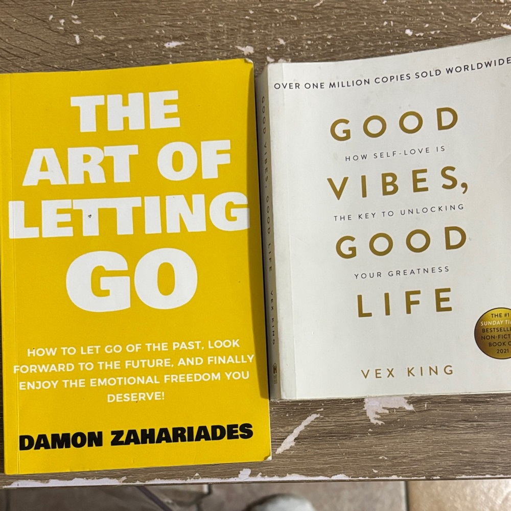 The Art of Letting Go and Good Vibes Good Life Books